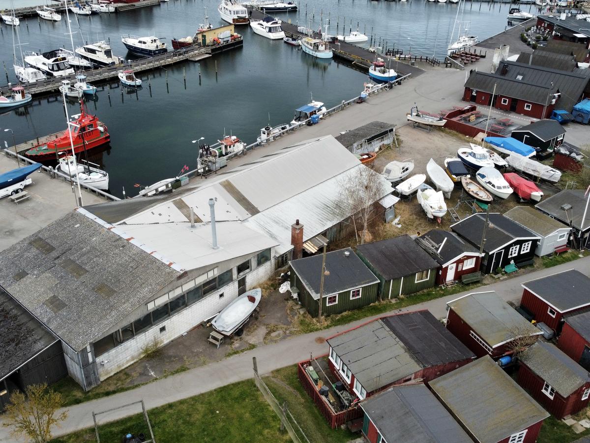Dragør Havn set fra luften